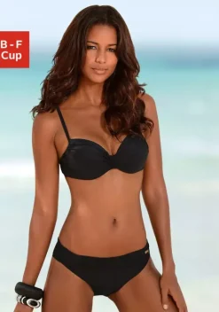 Grose Cups|LASCANA Bugel-Bikini"Saphir" Schwarz