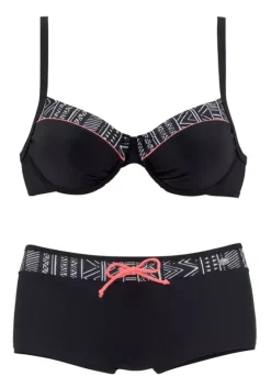 Grose Cups|KangaROOS Bugel-Bikini"Sligh" Schwarz