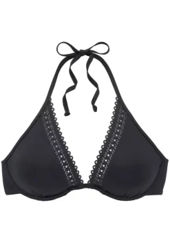 Grose Cups|s.Oliver Bugel-Bikini-Top"Aiko" Schwarz