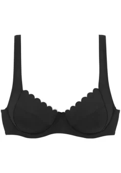 Grose Cups|LASCANA Bugel-Bikini-Top"Camilla" Schwarz