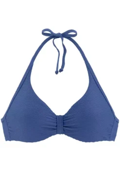 Grose Cups|Sunseeker Bugel-Bikini-Top"Fancy" Blau