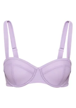 Grose Cups|LSCN by LASCANA Bugel-Bikini-Top"Gina" Lila