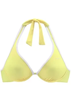 Grose Cups|Venice Beach Bugel-Bikini-Top"L.A." Gelb
