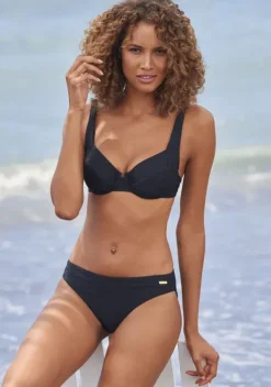 Grose Cups|Sunseeker Bugel-Bikini-Top"Loretta" Schwarz