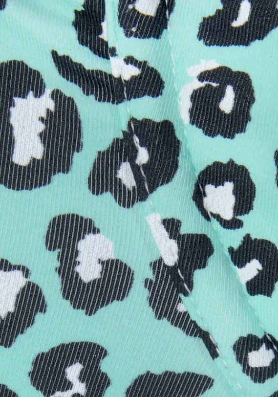 Grose Cups|LASCANA Bugel-Bikini-Top"Mae" Mint-Bedruckt