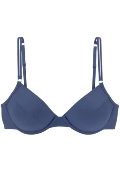 Grose Cups|s.Oliver Bugel-Bikini-Top"Rome" Blau