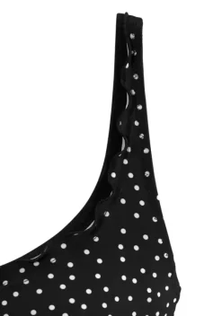 Tankinis|LASCANA Bugel-Tankini Schwarz-Weis