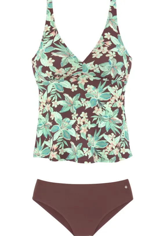 Tankinis|s.Oliver Bugel-Tankini"Shina" Braun-Mint