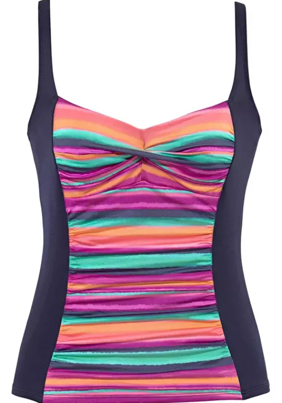 Grose Cups|LASCANA Bugel-Tankini-Top"Rainbow" Bunt-Gestreift