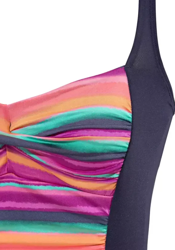 Grose Cups|LASCANA Bugel-Tankini-Top"Rainbow" Bunt-Gestreift
