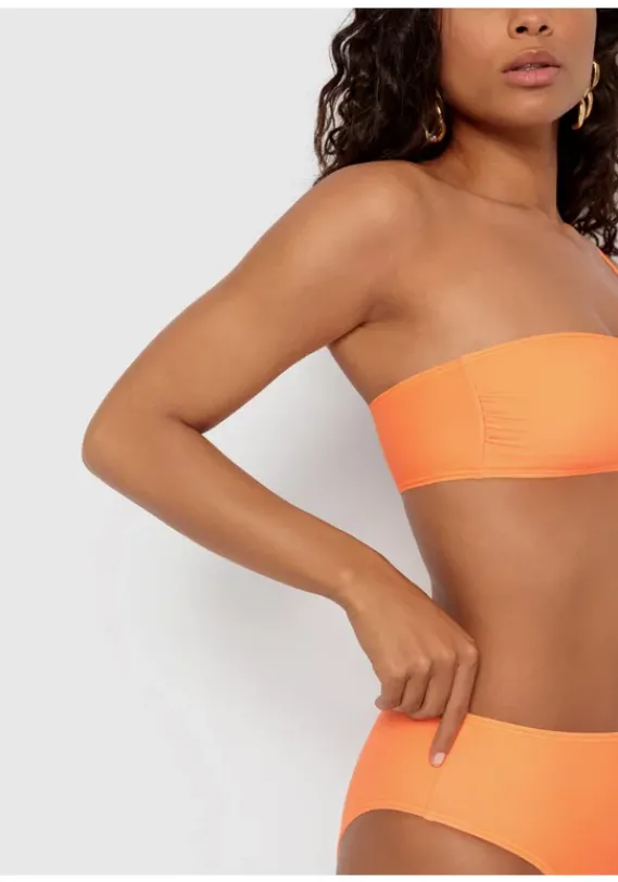 Bustier-Bikinis|LSCN by LASCANA Bustier-Bikini-Top"Gina" Neon Orange