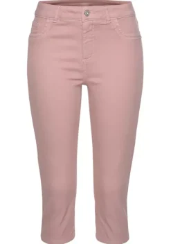 Lange Hosen|LASCANA Caprihose Mauve