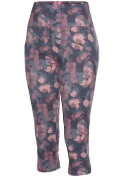 Lange Hosen|LASCANA ACTIVE Caprileggings Gemustert