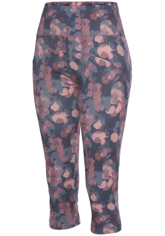 Lange Hosen|LASCANA ACTIVE Caprileggings Gemustert