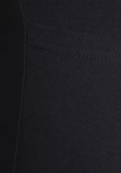 Lange Hosen|Vivance Caprileggings Schwarz