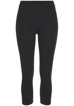 Homewear-Leggings|Lico Caprileggings Schwarz, Schwarz