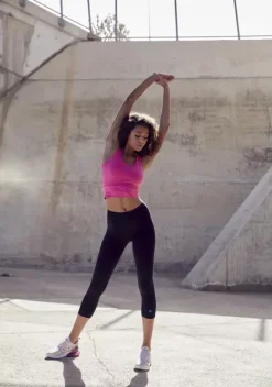 Homewear-Leggings|Lico Caprileggings Schwarz, Schwarz