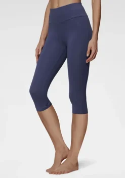 Lange Hosen|LASCANA Caprileggings Marine