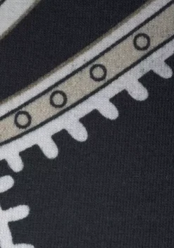 Strandmode|LASCANA Caprileggings Schwarz-Bedruckt