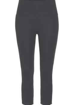 Lange Hosen|LASCANA Caprileggings Anthrazit