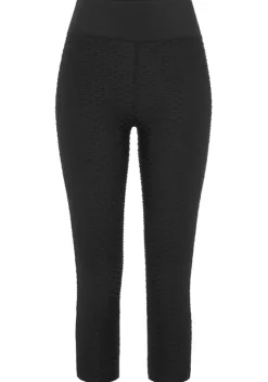 Lange Hosen|Bench. Caprileggings Schwarz