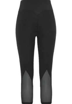 Lange Hosen|Bench. Caprileggings Schwarz