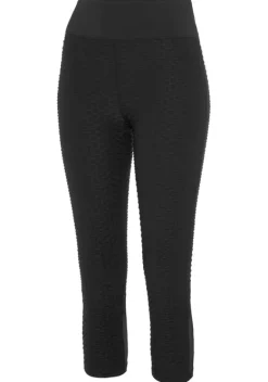 Lange Hosen|Bench. Caprileggings Schwarz