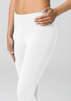 Homewear-Leggings|Vivance active Caprileggings Weis, Schwarz