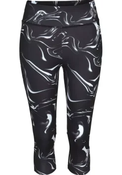 LASCANA ACTIVE Homewear-Leggings<Caprileggings"Black Marble"