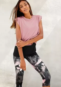 Lange Hosen|LASCANA ACTIVE Caprileggings