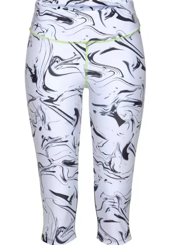 LASCANA ACTIVE Homewear-Leggings<Caprileggings"White Marble"
