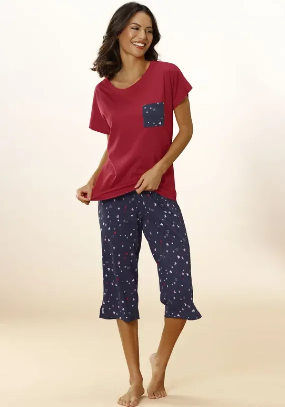 Vivance Dreams Mix & Match<Capri-Pyjama