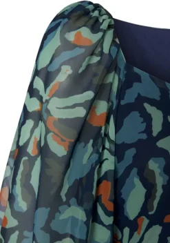 Blusen|LASCANA Chiffonbluse Marine-Dunkelgrun