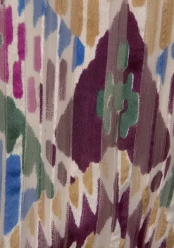 Kurze Kleider|LASCANA Chiffonkleid Bunt Bedruckt