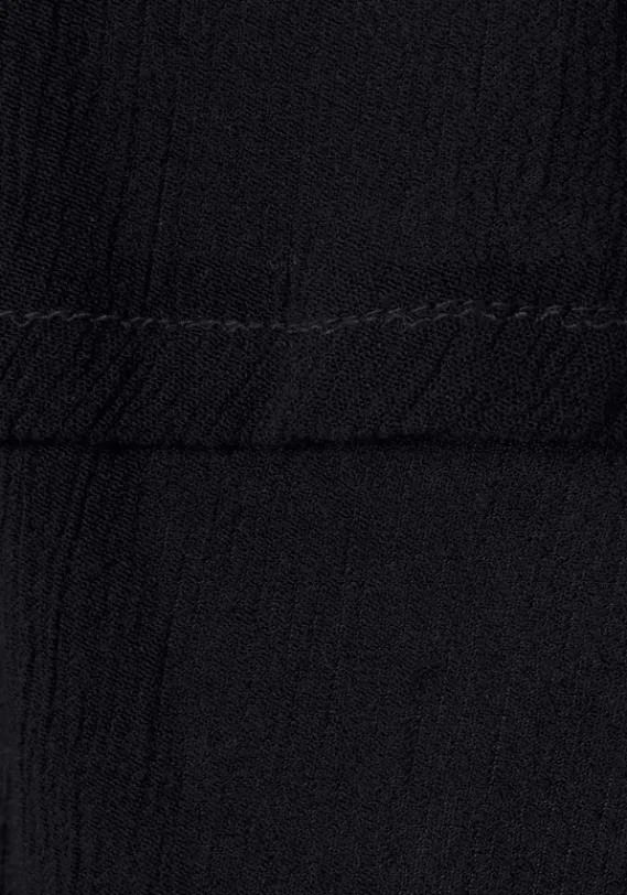 Rocke|s.Oliver Crinklerock Schwarz