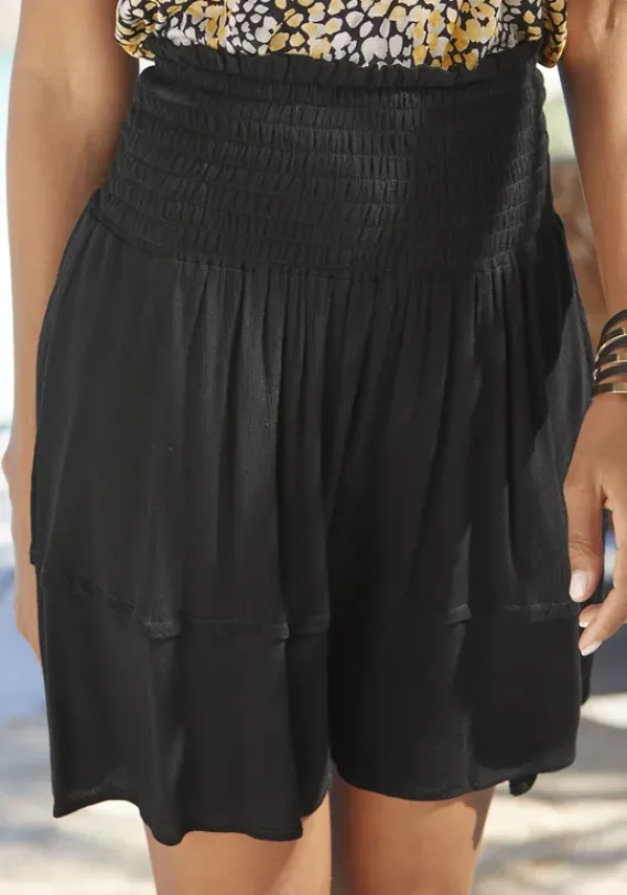 Rocke|s.Oliver Crinklerock Schwarz