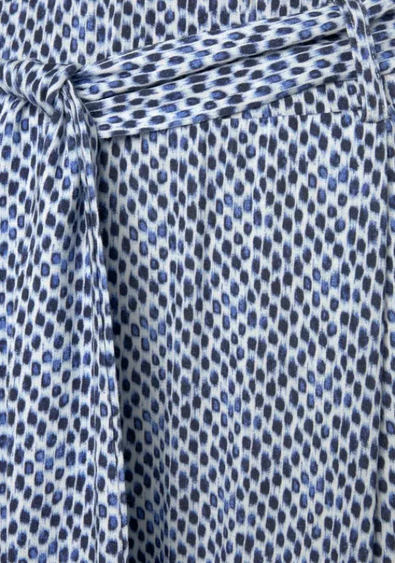 Lange Hosen|LASCANA Culotte Blau Bedruckt