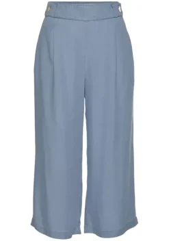 Lange Hosen|LASCANA Culotte Light-Blue-Washed