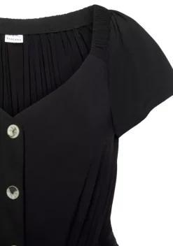 Strandmode|LASCANA Culotte-Overall Schwarz