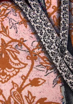 Kurze Kleider|Buffalo Druckkleid Rosa-Bedruckt