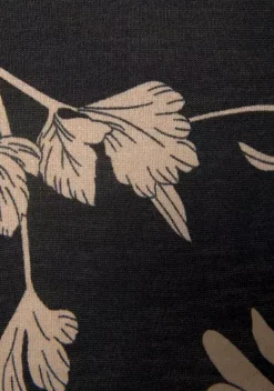 Strandkleider|LASCANA Druckkleid Schwarz-Taupe-Bedruckt