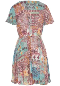 Strandmode|LASCANA Druckkleid Bunt Bedruckt