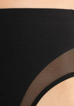 Slips|petite fleur Formslip Schwarz, Weis