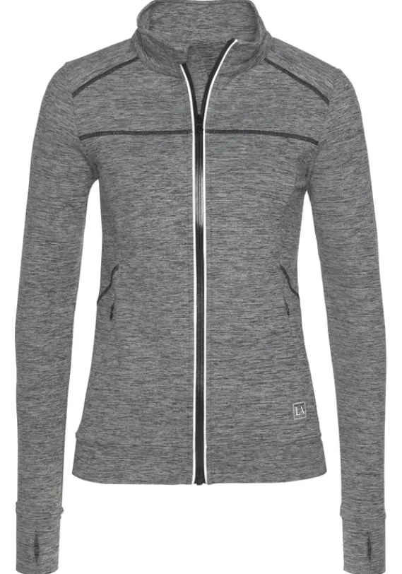 Jacken & Mantel|LASCANA ACTIVE Funktionsjacke Anthrazit-Meliert