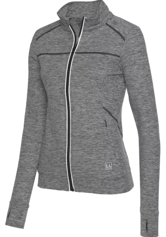 Jacken & Mantel|LASCANA ACTIVE Funktionsjacke Anthrazit-Meliert