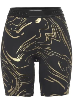Shorts|LASCANA ACTIVE Funktionsshorts"-Radlerhose" Schwarz, Gold