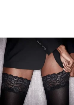 LASCANA Socken<Halterlose Feinstrumpfe