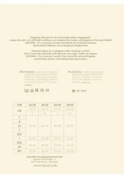 Socken|LASCANA Halterlose Feinstrumpfe Puder-Cream