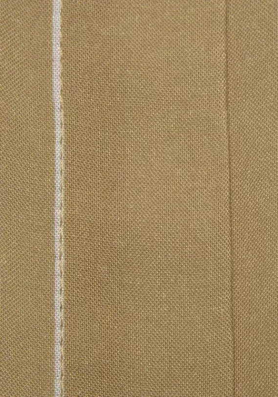 Blusen|LASCANA Hemdbluse Ocker-Weis-Kariert