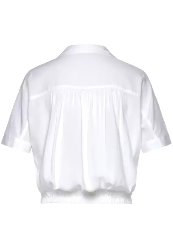 Blusen|Buffalo Hemdbluse Weis